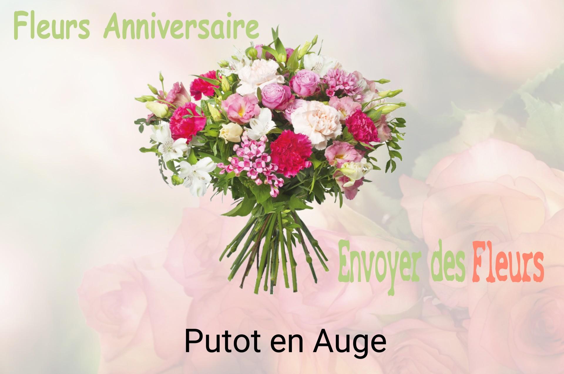 Bouquet de fleurs d’anniversaire livré à Putot-en-Auge